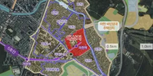 마천2구역 재개발 사업 위치도(출처 서울시)