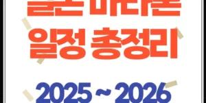 2025~2026 일본 마라톤 일정 총정리! 참가비부터 공항까지 완벽 가이드