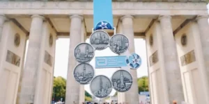 세계 6대 마라톤 완주 명예의 전당 메달(abbot world marathon majors)