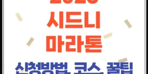 월드 마라톤 메이저 시드니 마라톤 코스, 참가, 패키지, 신청방법(2026)